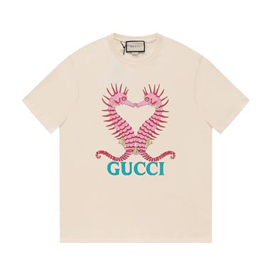 GUCCI   2024夏季新款短袖T恤  尺寸偏大