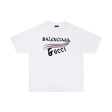 Balenciaga   2024夏季新款短袖T恤  尺寸偏大