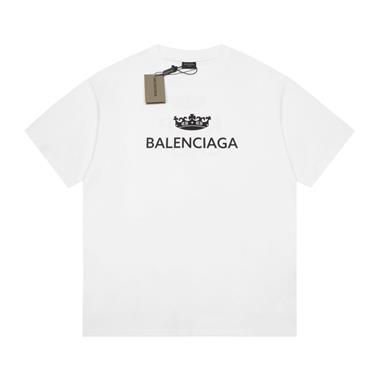 Balenciaga   2024夏季新款短袖T恤  尺寸偏大