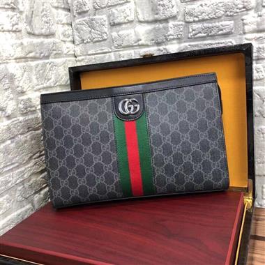 GUCCI    2024新款男生時尚包包 尺寸：19-29-5CM