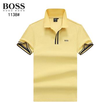 BOSS    2024夏季新款短袖POLO衫