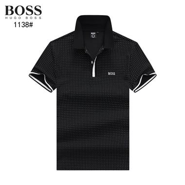 BOSS    2024夏季新款短袖POLO衫