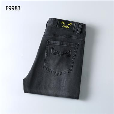 FENDI    2024秋冬新款休閒牛仔褲