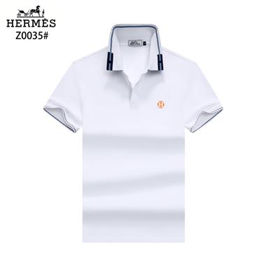 HERMES   2024夏季新款短袖POLO衫