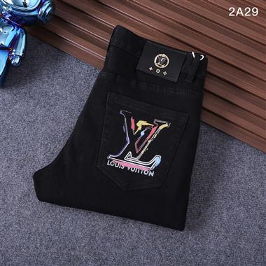 LouisVuitton   2024秋冬新款休閒牛仔褲