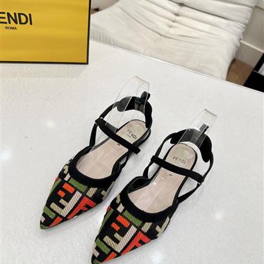 FENDI     2024新款女生休閒時尚鞋子