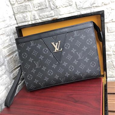 LOUIS VUITTON    2024新款男生時尚包包 尺寸：28-21-6CM