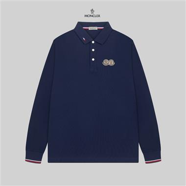 MONCLER   2024秋冬新款長袖POLO衫