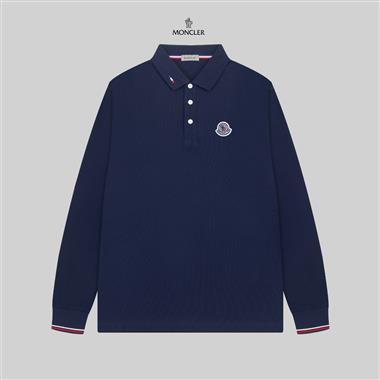 MONCLER   2024秋冬新款長袖POLO衫