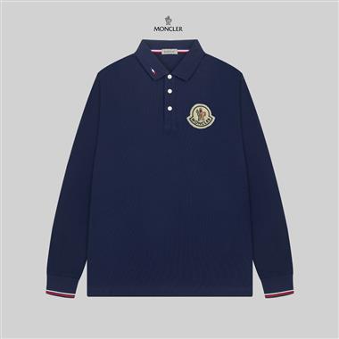 MONCLER   2024秋冬新款長袖POLO衫