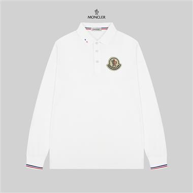 MONCLER   2024秋冬新款長袖POLO衫