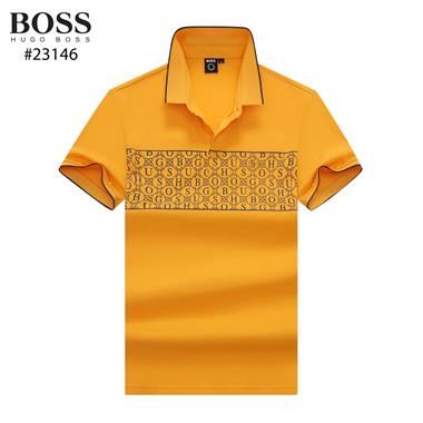 BOSS    2024夏季新款短袖POLO衫