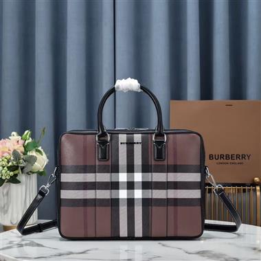 BURBERRY   2024新款男生時尚包包  尺寸:38-28-6CM