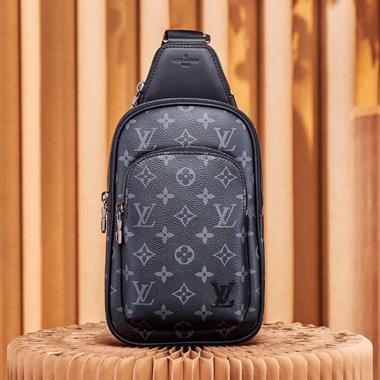 LOUIS VUITTON   2024新款男生時尚包包  尺寸:16*33*5.7CM