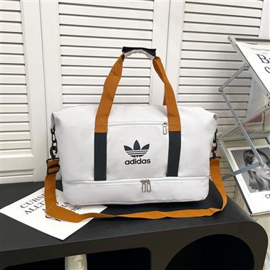 ADIDAS   2024新款時尚休閒包  尺寸：50*23*29CM