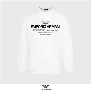 ARMANI  2024秋冬新款衛衣帽T