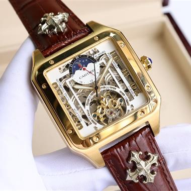 CARTIER   2024新款時尚休閒手錶  尺寸：44MM