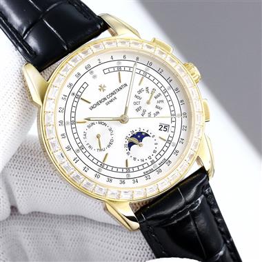 Vacheron Constantin    2024新款時尚休閒手錶  尺寸：41MM