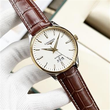 LONGINES   2024新款時尚休閒手錶  尺寸：42MM