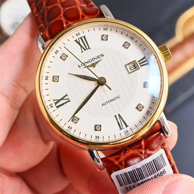 LONGINES   2024新款時尚休閒手錶  尺寸：40MM