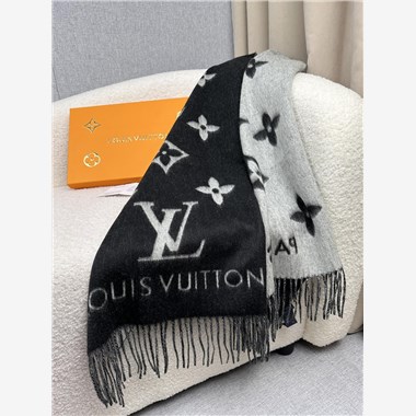 LOUIS VUITTON  2024秋冬新款時尚圍巾  尺寸：180-45