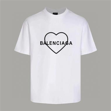 Balenciaga  2024夏季新款短袖T恤 男女同款