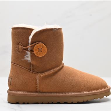 UGG Bailey Button II Boot 羊皮 保暖防滑短中筒雪地靴