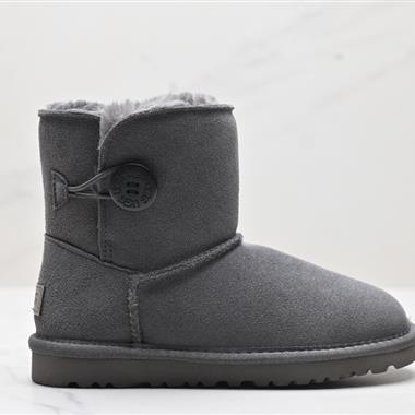 UGG Bailey Button II Boot 羊皮 保暖防滑短中筒雪地靴