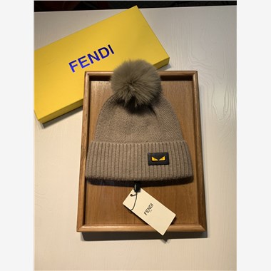 FENDI   2024秋冬新款時尚毛線帽子