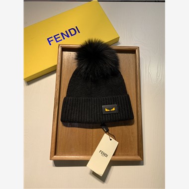 FENDI   2024秋冬新款時尚毛線帽子