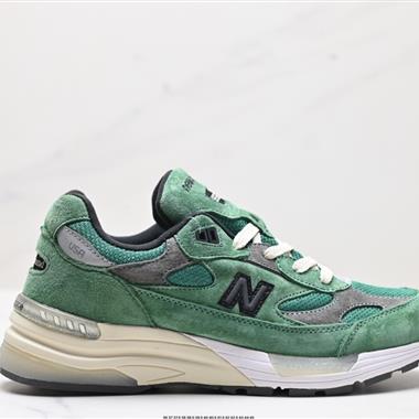 JJJJound x New Balance NB 992 翻毛皮減震防滑耐磨透氣低幫休閑跑步鞋