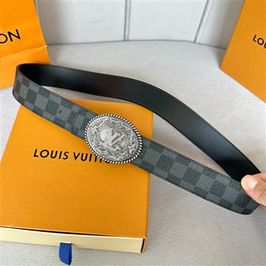 LOUIS VUITTON   2024新款時尚皮帶  3.5CM