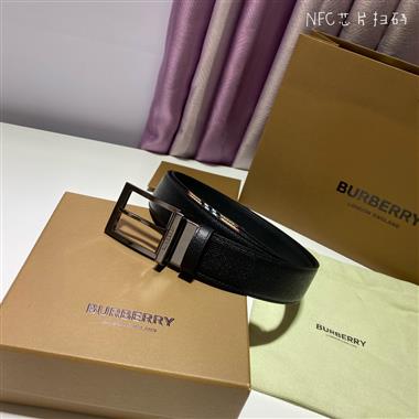 BURBERRY    2024新款時尚皮帶  3.5CM