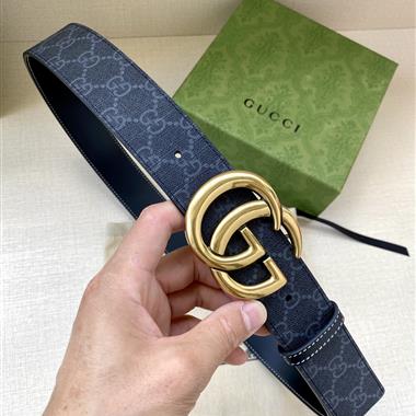 GUCCI   2024新款時尚皮帶  3.8CM