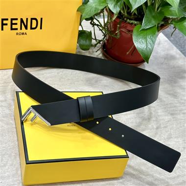 FENDI   2024新款時尚皮帶   4.0CM