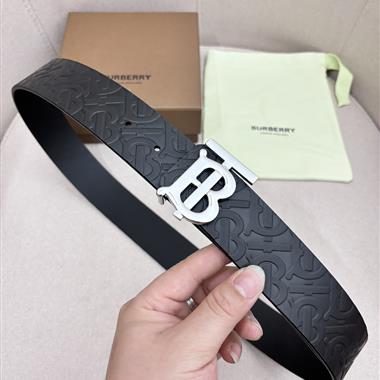 BURBERRY   2024新款時尚皮帶   4.0CM