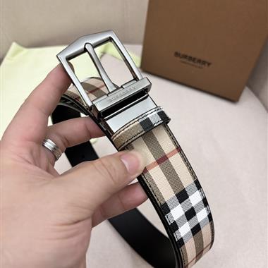 BURBERRY   2024新款時尚皮帶   3.5CM