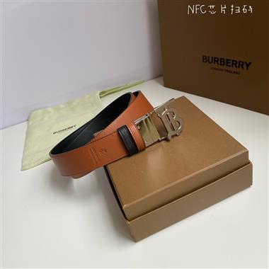 BURBERRY    2024新款時尚皮帶  3.5CM