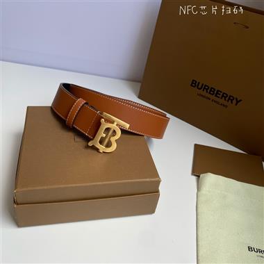 BURBERRY    2024新款時尚皮帶  3.5CM