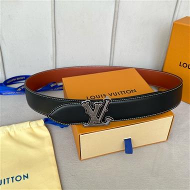 LOUIS VUITTON   2024新款時尚皮帶  4.0CM