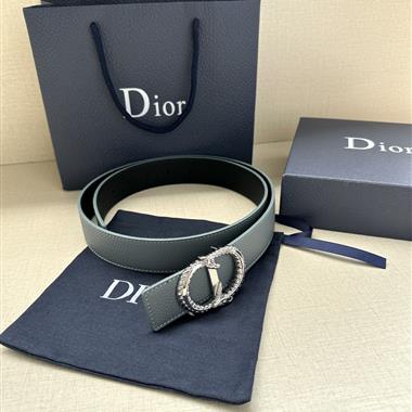 DIOR   2024新款時尚皮帶  3.5CM