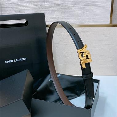 YSL   2024新款時尚皮帶   2.4CM