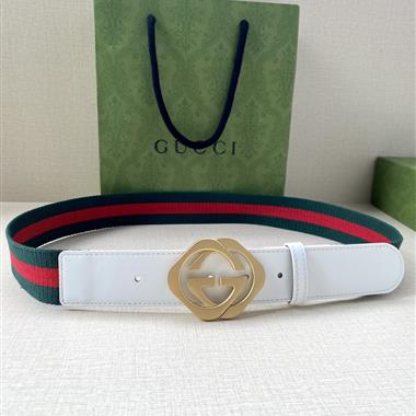 GUCCI    2024新款時尚皮帶   4.0CM