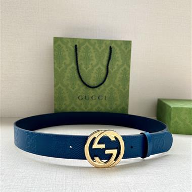 GUCCI    2024新款時尚皮帶   4.0CM