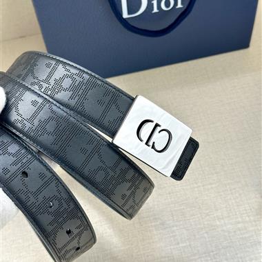 DIOR   2024新款時尚皮帶  3.5CM