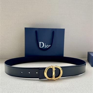 DIOR   2024新款時尚皮帶  3.5CM