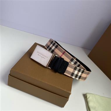 BURBERRY    2024新款時尚皮帶  3.5CM