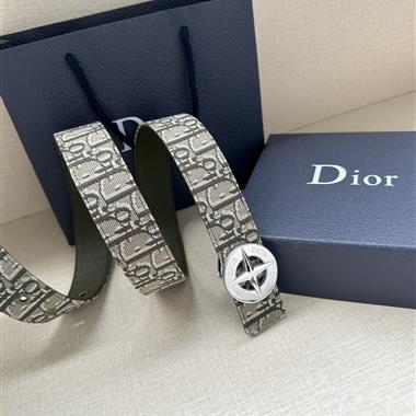 DIOR   2024新款時尚皮帶  3.5CM