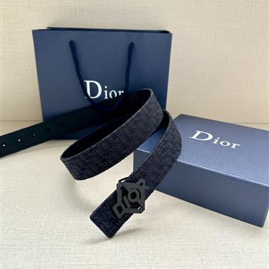 DIOR   2024新款時尚皮帶  3.5CM