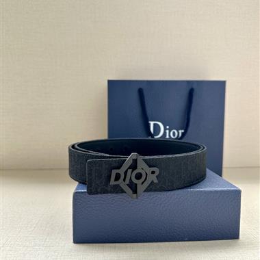 DIOR   2024新款時尚皮帶  3.5CM